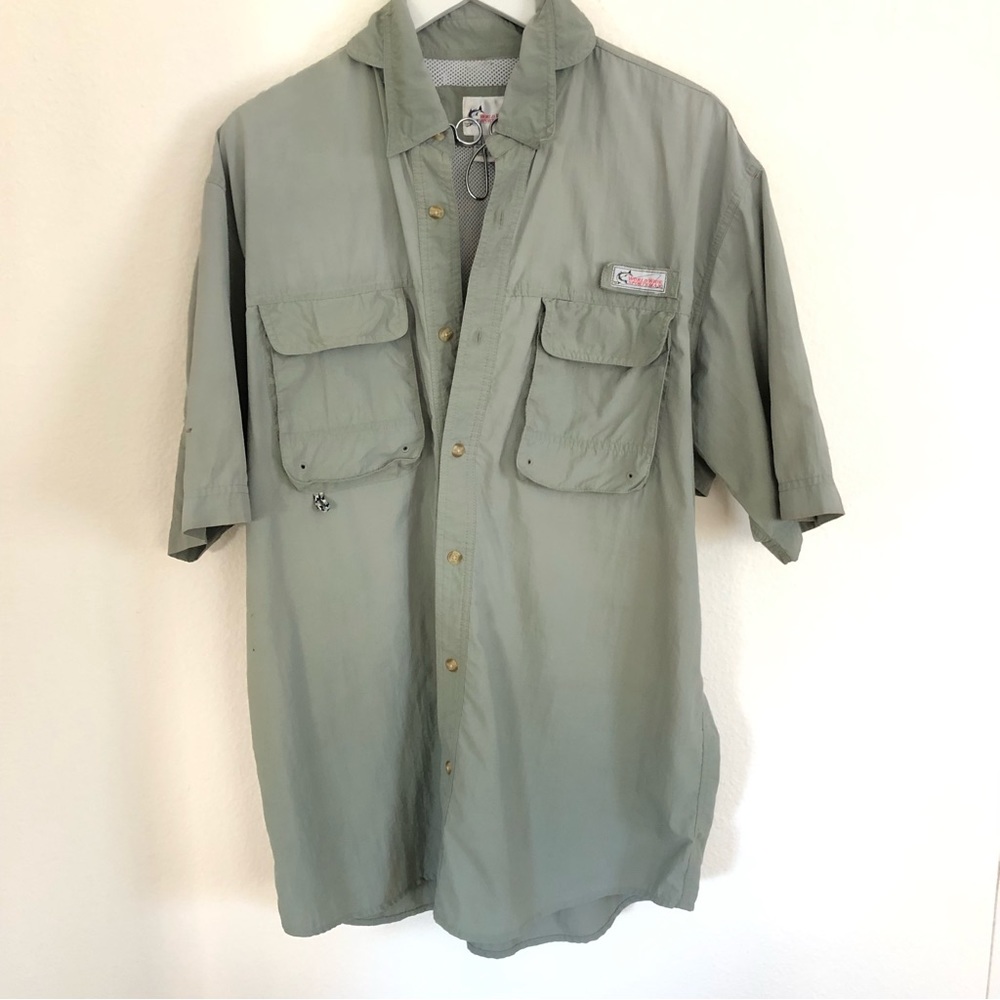 Worldwide Sportsman QuickDry Vented Shirt Fishing Hiking L